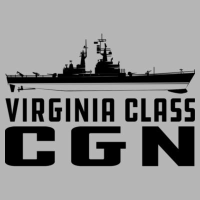 Virginia Class Cruiser - Light Ladies Ultra Performance Active Lifestyle T Shirt Design