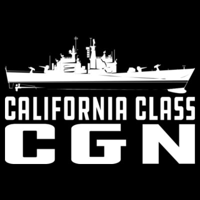 California Class Cruiser - Ladies' Flowy Scoop Muscle Tank - Dark Design
