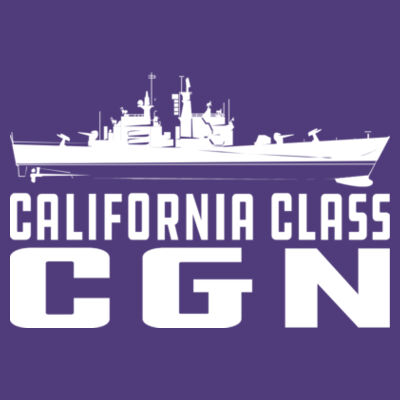 California Class Cruiser - Ladies' CVC T-Shirt Design