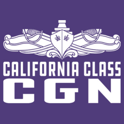 California Class Cruiser (SW) - Ladies' CVC T-Shirt Design
