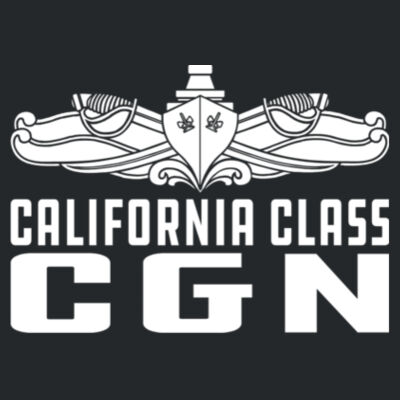 California Class Cruiser (SW) - DryBlend™ 50 Cotton/50 DryBlend™Poly T Shirt Design