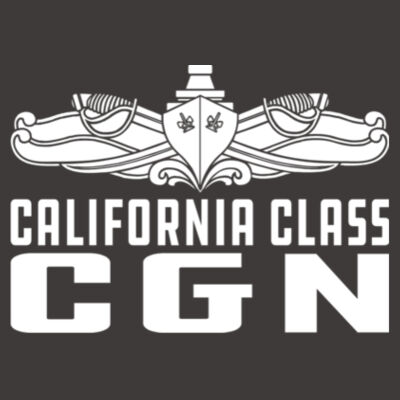 California Class Cruiser (SW) - Men's Triblend Long-Sleeve Henley Design