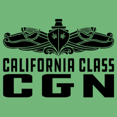 California Class Cruiser (SW) - Ladies' Softstyle®  4.5 oz. Racerback Tank (S) Design