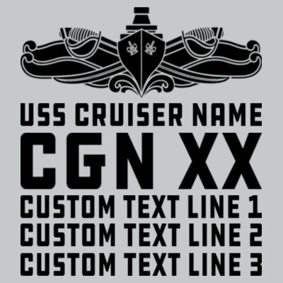Personalized California Class Cruiser (SW) - Light Youth/Adult Ultra Performance Active Lifestyle T Shirt Design