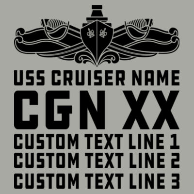 Personalized California Class Cruiser (SW) - Light Ladies Ultra Performance Active Lifestyle T Shirt Design