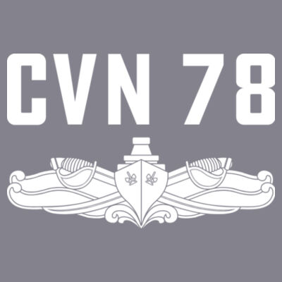 USS Gerald R. Ford Shirt Triblend Shirt (Stock) Design