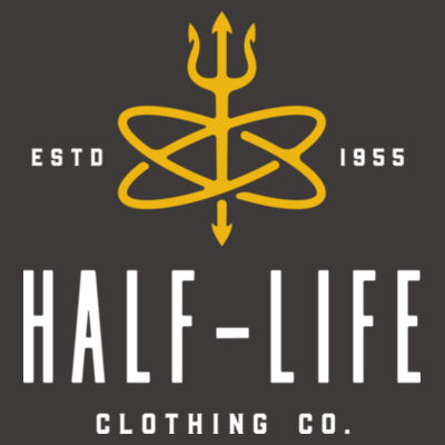 Half-Life Clothing Company - Half Life Clothing Company Men's Triblend Crew (Stock) Design