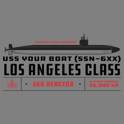 Los Angeles Class Attack Submarine - Polar Camel 20 oz. Tall Stainless Steel Vacuum Insulated Tumbler Design