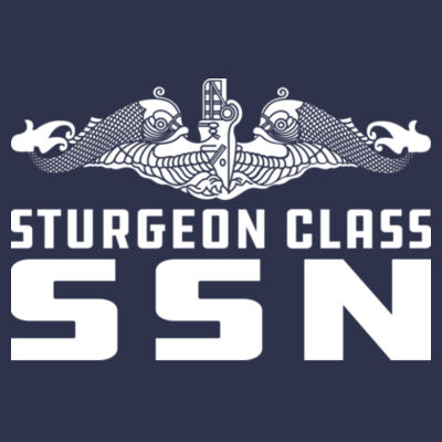 Sturgeon Class Attack Submarine - DryBlend™ Pullover Unisex Hooded Sweatshirt Design