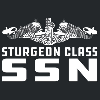 Sturgeon Class Attack Submarine - DryBlend™ 50 Cotton/50 DryBlend™Poly T Shirt Design