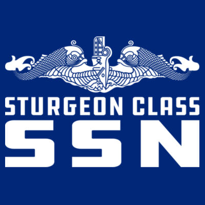 Sturgeon Class Attack Submarine - Unisex CVC Crew Design