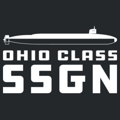 Ohio Class Guided Missile Submarine - DryBlend™ 50 Cotton/50 DryBlend™Poly T Shirt Design