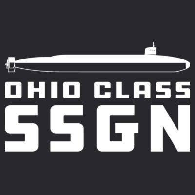 Ohio Class Guided Missile Submarine - Ladies' Triblend Deep V Design