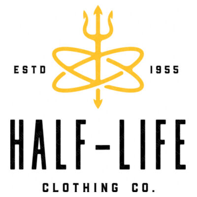 Half-Life Clothing Company - 17 oz Stainless Steel Pint Glass (HLCC) Design
