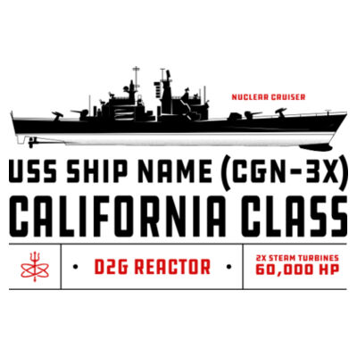 Custom California Class Cruiser - 11 oz Ceramic Mug (HLCC1) Design
