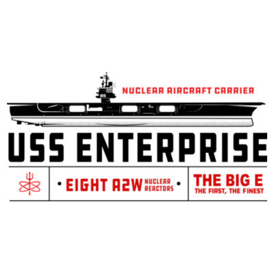 USS Enterprise with 1982-2012 Island  - 11 oz Ceramic Mug (HLCC1) Design