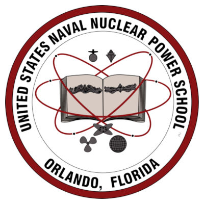 Naval Nuclear Power School (NNPS) Orlando Alumni - Round Christmas Ornament (HLCC) Design