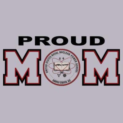 Proud NNPS Mom - Light Ladies Ultra Performance Active Lifestyle T Shirt Design