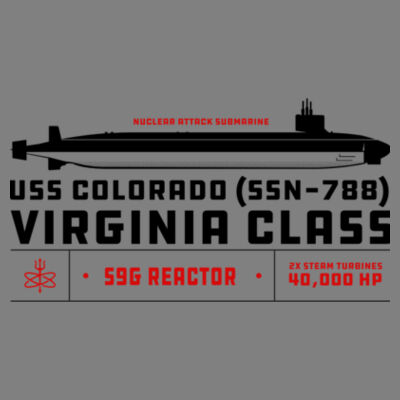Virginia Class Fast Attack Submarine - Polar Camel 20 oz. Tall Stainless Steel Vacuum Insulated Tumbler Design