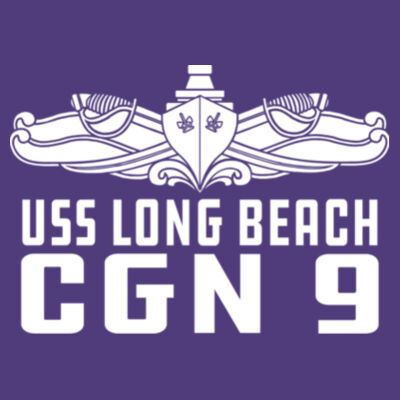 USS Long Beach (CGN-9) - Ladies' CVC T-Shirt Design