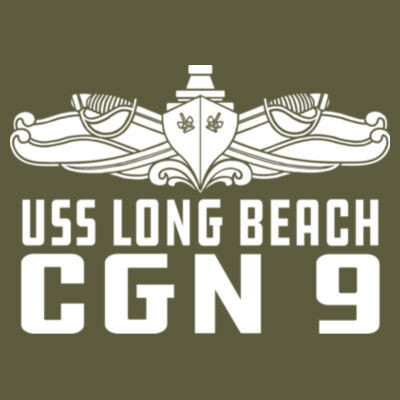 USS Long Beach (CGN-9) - Unisex or Youth Ultra Cotton™ 100% Cotton T Shirt Design