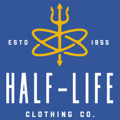 Half-Life Clothing Company Left Chest with Sub/Ship Hull Number - Men's CVC Crew Design