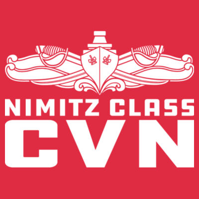 Nimitz Class Aircraft Carrier (SW)  - DryBlend™ Pullover Unisex Hooded Sweatshirt Design