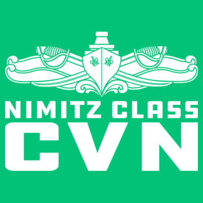 Nimitz Class Aircraft Carrier (SW)  - DryBlend™ 50 Cotton/50 DryBlend™Poly T Shirt Design