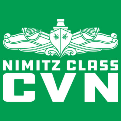 Nimitz Class Aircraft Carrier (SW)  - Men's Triblend V Neck Design