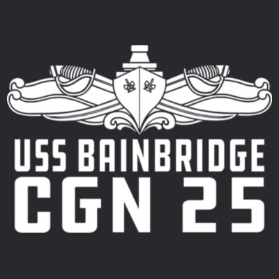 USS Bainbridge (CGN-25) - Men's Triblend Crew Design