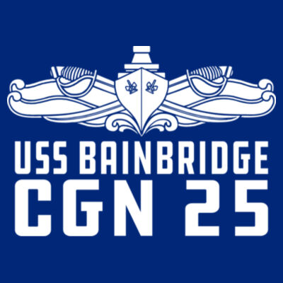 USS Bainbridge (CGN-25) - Men's CVC Crew Design
