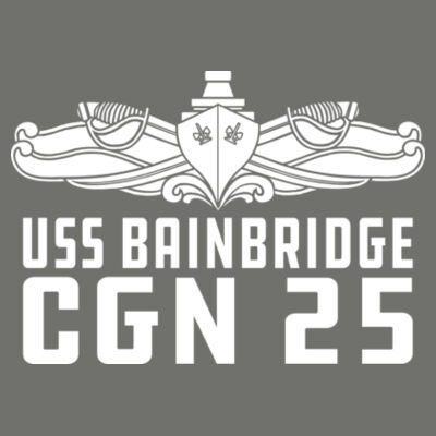 USS Bainbridge (CGN-25) - Tailgate Hoodie with Beverage Insulator & Bottle Opener Design