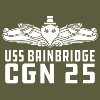 USS Bainbridge (CGN-25) - Unisex or Youth Ultra Cotton™ 100% Cotton T Shirt Design