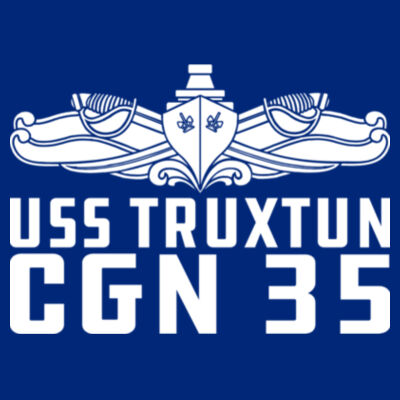 USS Truxtun (CGN-35) - Men's CVC Crew Design