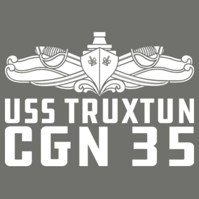 USS Truxtun (CGN-35) - Tailgate Hoodie with Beverage Insulator & Bottle Opener Design
