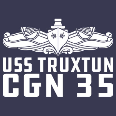 USS Truxtun (CGN-35) - Adult PCH Pullover Hoody Design