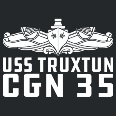 USS Truxtun (CGN-35) - Adult Heavy Blend™ 8 oz., 50/50 Hood Design