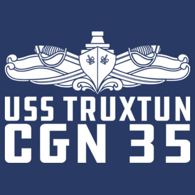 USS Truxtun (CGN-35) - Champion Reverse Weave® Pullover Hooded Sweatshirt Design