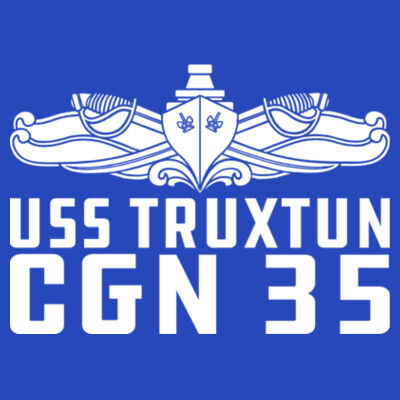 USS Truxtun (CGN-35) - Champion Adult Reverse Weave® 12 oz. Crew Design