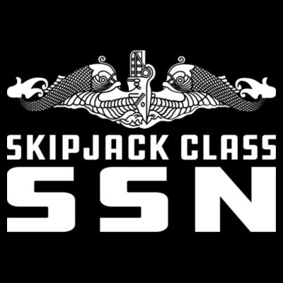 Skipjack Class - Ladies' Flowy Scoop Muscle Tank - Dark Design