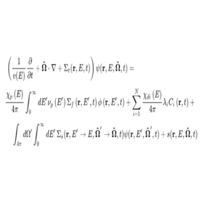 Neutron Transport Equation - Benelux Christmas Ornament (HLCC) Design