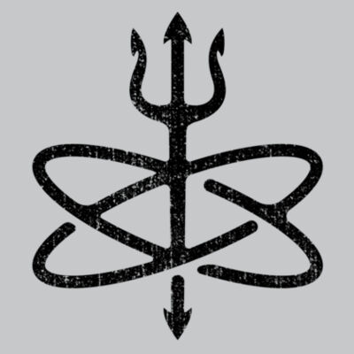 Blackout Atomic Trident of Poseidon - Light Youth/Adult Ultra Performance Active Lifestyle T Shirt Design
