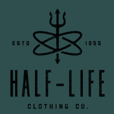Blackout Half-Life Clothing Company Left Chest with Sub/Ship Hull Number - Unisex Poly-Rich Long Sleeve Tee Design