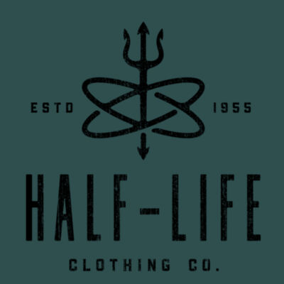 Blackout Half-Life Clothing Company Left Chest with Sub/Ship Hull Number - Unisex Poly-Rich Long Sleeve Tee Design