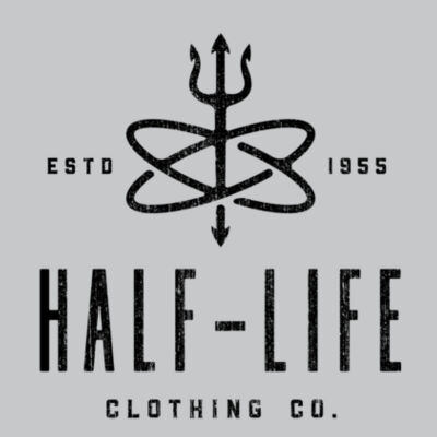 Blackout Half-Life Clothing Company Left Chest with Sub/Ship Hull Number - Light Youth/Adult Ultra Performance Active Lifestyle T Shirt Design
