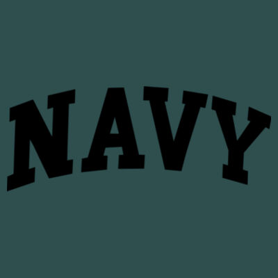 Blackout Navy - Unisex Poly-Rich Long Sleeve Tee Design