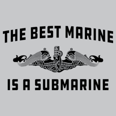 Blackout The Best Marine is a Submarine - Light Youth/Adult Ultra Performance Active Lifestyle T Shirt Design