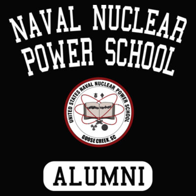 Naval Nuclear Power School Goose Creek, SC Alumni (Vertical) - Adult PCH Pullover Hoody Design