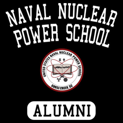 Naval Nuclear Power School Goose Creek, SC Alumni (Vertical) - Champion Reverse Weave® Pullover Hooded Sweatshirt Design