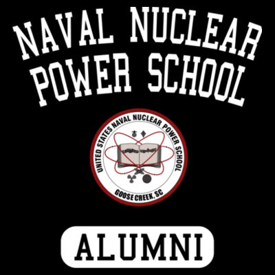 Naval Nuclear Power School Goose Creek, SC Alumni (Vertical) - Champion Adult Reverse Weave® 12 oz. Crew Design